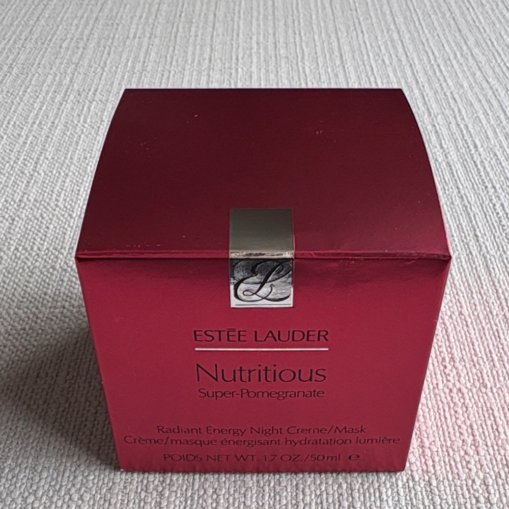 Estee Lauder Nutritious Super-Pomegranate radiant energy Night Creme/mask - Picture 2 of 15